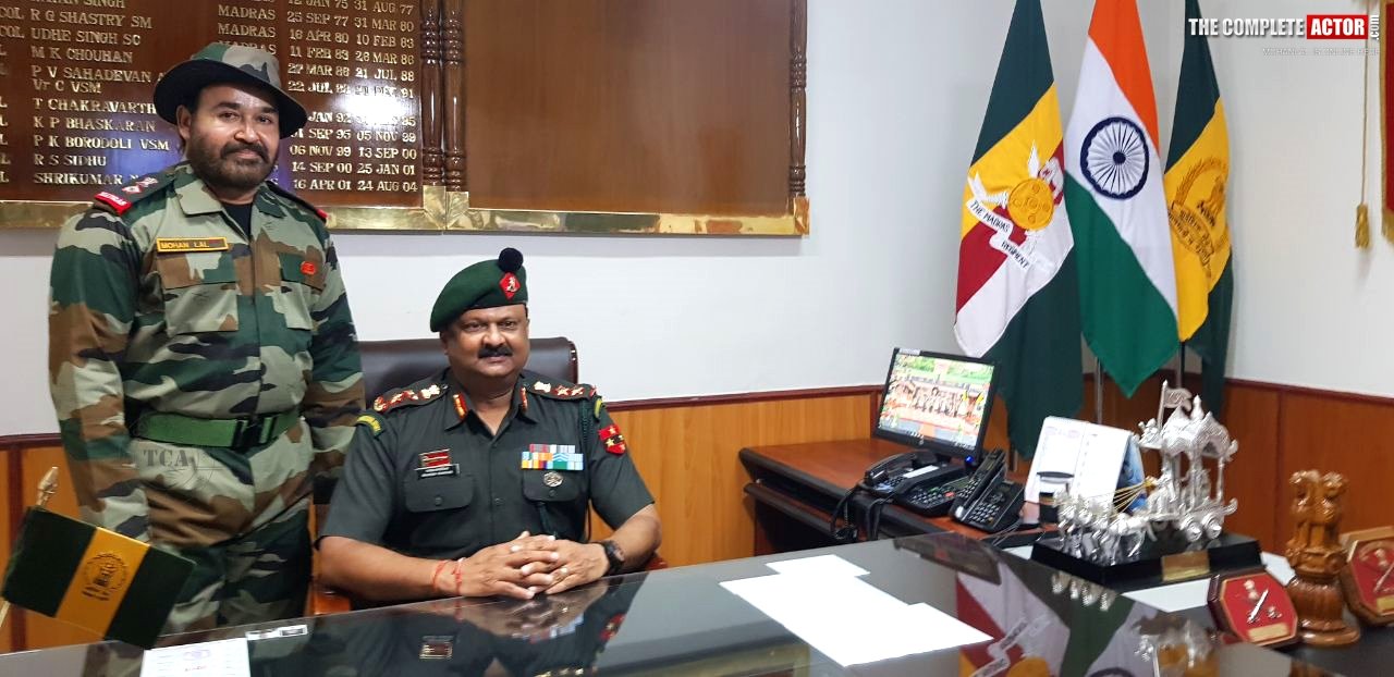 Mohanlal Kannur Army Camp Visit